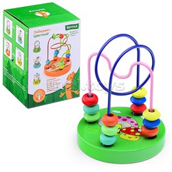 Лабиринт "Веселые грибочки" цветной вид 1 D0043-1