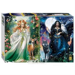 Пазлы 4000 "День и ночь" 85423