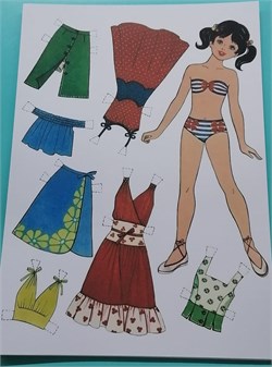 "Вырезалкин" одень куклу, в ассортименте 006