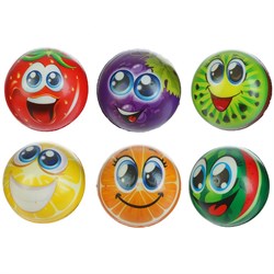 Мяч 22 см 50 гр. FG240705073N фрукты FG240705073N