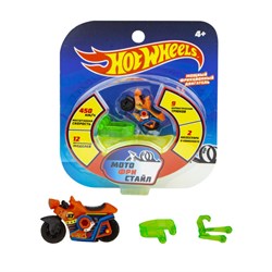 Мотоцикл трюковой "Мотофристайл" Hotwheels, с аксессуарами T16717