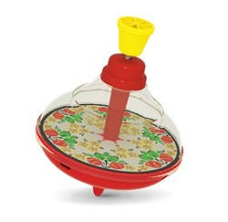 Юла 12см малая прозрачная 01342 01342