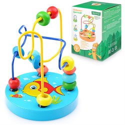 Лабиринт "Рыбка" цветной вид 2 D0043-2