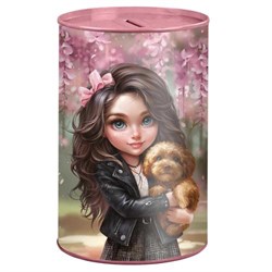 Копилка Брюнетка с собачкой 69375 69375