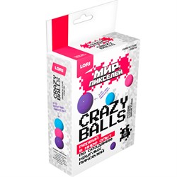 Набор Химические опыты Crazy balls Мир пикселей "Голубые, розовые, фиолетовые" Опи-005 LORI Опи-005