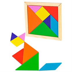 Деревянная Головоломка Танграм-1 11 см AN02256 AN02256