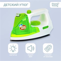 Утюг «Мини-дом», свет, звук, распыляет воду 3324640
