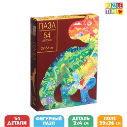 Макси-пазл фигурный «Древний хищник» 54 детали (3х4 см) 7689665