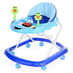 Ходунки "Божья коровка" голубые, в пакете 901-Q-2