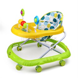 Ходунки "Любимые игрушки" (цвет салатовый/желтый) 803-2