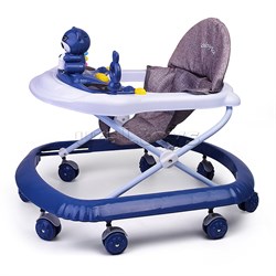 Ходунки "Мишка" (цвет синий) 7008-1