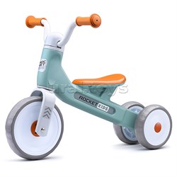 Беговел трехколесный Rocket 133-TQ, колеса EVA, цвет бирюзовый RO133-TQ