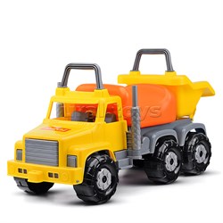 Автомобиль-каталка "Супергигант-2" (жёлто-оранжевый) 24583