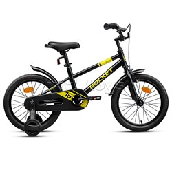 Велосипед 16" Rocket Gloss, цвет черный 16.GLOSS.BK.26