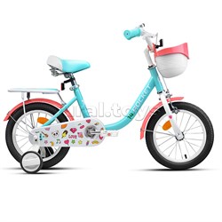 Велосипед 14" Rocket Bella, цвет бирюзовый 14.BELLA.TQ.26