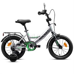 Велосипед 14" Rocket Gem, цвет серый 14.GEM.GR.26