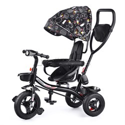 Велосипед 3-х колесный, черный 5388-3