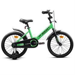 Велосипед 18" Rocket Juster, цвет зеленый 18.JUSTER.GN.26