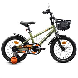 Велосипед 16" Rocket First, цвет хаки 16.FIRST.KH.26