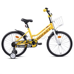 Велосипед 18" Rocket Basic, цвет желтый 18.BASIC.Y.25