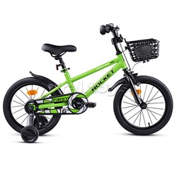 Велосипед 16" Rocket First, цвет зеленый 16.FIRST.GN.25