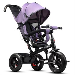 Велосипед трехколесный Rocket 137-LI, колеса надувные 12"/10", цвет сиреневый RO137-LI