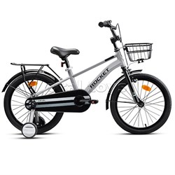 Велосипед 18" Rocket Level, цвет серый 18.LEVEL.GR.26