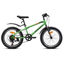 Велосипед 20" Rocket Crux 1.0 , цвет зеленый, размер 11" 20SV.CRUX1.11GN.26