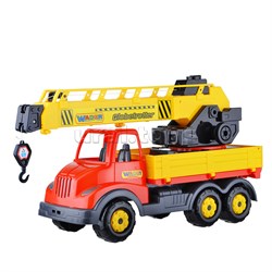 Муромец, автомобиль-кран с поворотной платформой (в сеточке) 56535