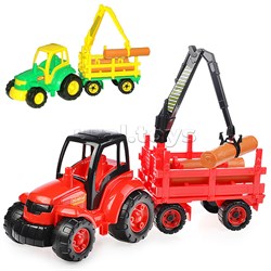 Чемпион трактор+прицеп-лесовоз 8229