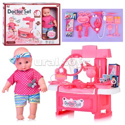 Игровой набор доктор "Учусь лечить" в коробке 8830A-1