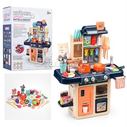 Игровой набор кухня "Давай готовить" цвет пудровый, в коробке MJL-A709