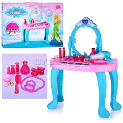 Игровой набор стилист "Туалетный столик-пианино. Девичьи секреты" (свет, звук) в коробке LM90014A
