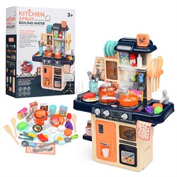 Игровой набор кухня "Маленький шеф" цвет синий, в коробке MJL-909B