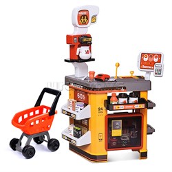 Игровой набор супермаркет "Мой магазин" (54 предмета) в коробке 668-130