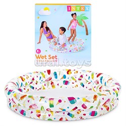 Бассейн надувной «Фрукты», 122 х 25 см, от 2 лет, 59421NP INTEX UT-59421NP