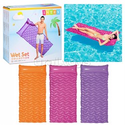 Матрас для плавания «Волна», 229 х 86 см, цвета МИКС, 58807EU INTEX UT-58807EU