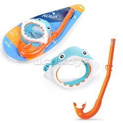 Набор для подводного плавания «Акула», маска, трубка, от 3-8 лет, 55944 INTEX UT-55944