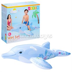 Игрушка для плавания «Дельфин», 175 х 66 см, от 3 лет, 58535NP INTEX UT-58535NP