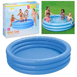 Бассейн надувной «Кристалл», 168 х 38 см, от 2 лет, 58446NP INTEX UT-58446NP