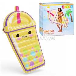 Надувной матрас-плот для плавания 173х99х20см "Boba Duddy", до 100кг, 58738  INTEX UT-58738EU