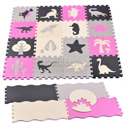 Развивающий коврик-пазл "Деревья" 30*30*1см UT-00-2850