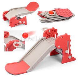 Горка детская "Динозаврик" (цвет желтый) UT-UT0107