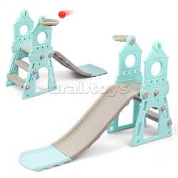 Горка детская "Башня" (цвет мятный) UT-UT0114
