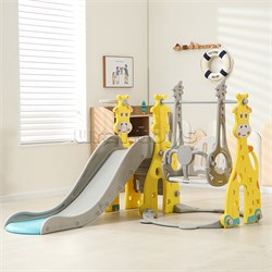 Комплект детский "Жирафик" (горка и качель) UT-UT0111