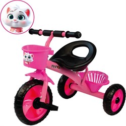 Велосипед трехколесный Dvizhok розовый FG240528320L-2, макс. нагр. 45 кг FG240528320L-2