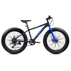 Велосипед 24" Rocket Fat 24, цвет черный/синий, размер 15" UT-24AD.FAT.15BK.25