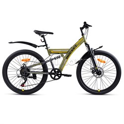 Велосипед 24" Rocket Azkar Pro, цвет хаки, размер 15" UT-24SD.AZKARPRO.15KH.25