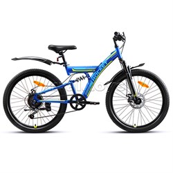 Велосипед 24" Rocket Azkar Pro, цвет синий, размер 15" UT-24SD.AZKARPRO.15BL.26