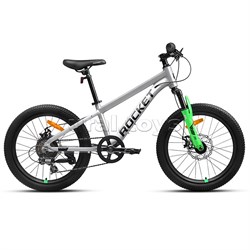 Велосипед 20" Rocket Rower, цвет серый/зеленый, размер 11" UT-Rower 20-GR